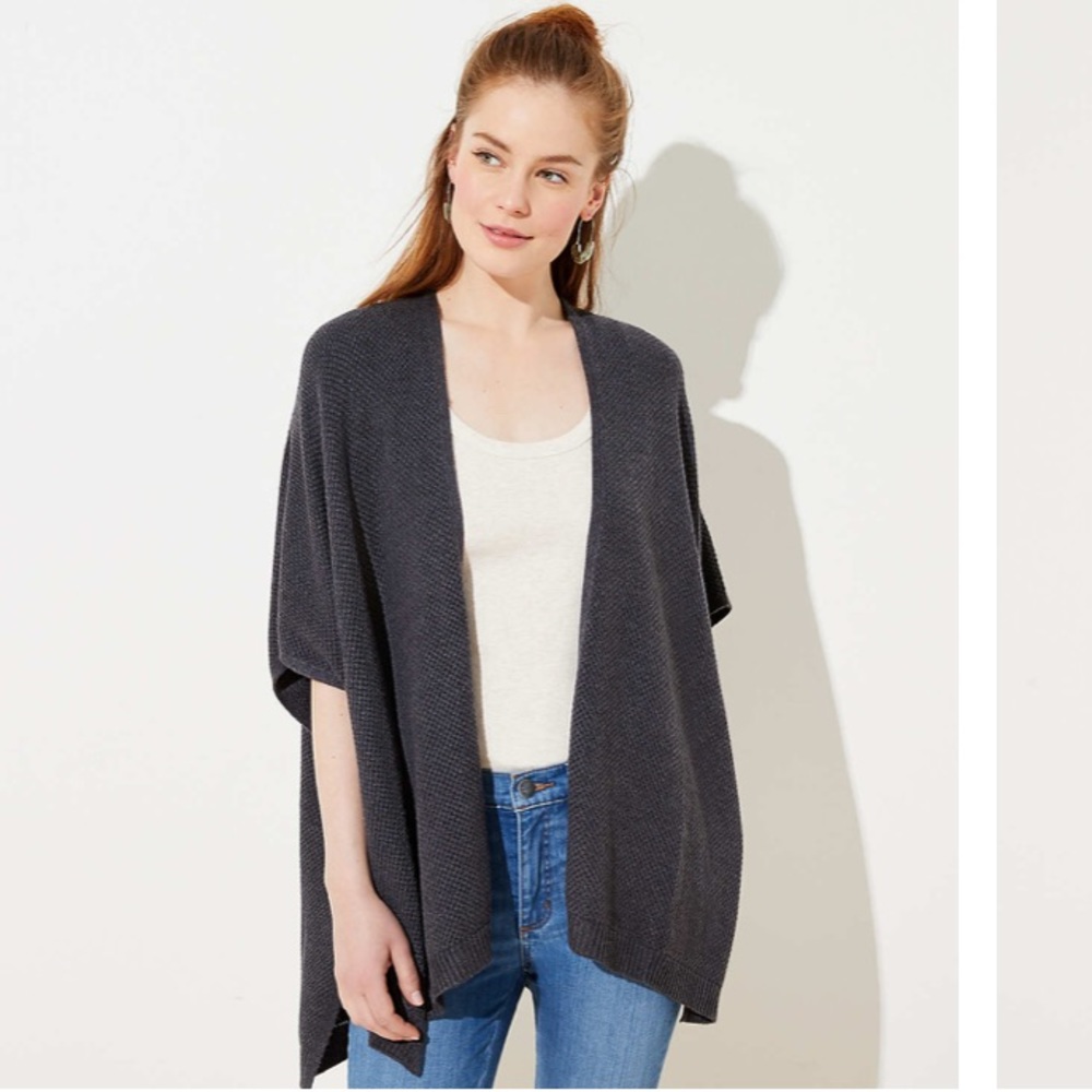 Loft Waffle Stitch Cardigan